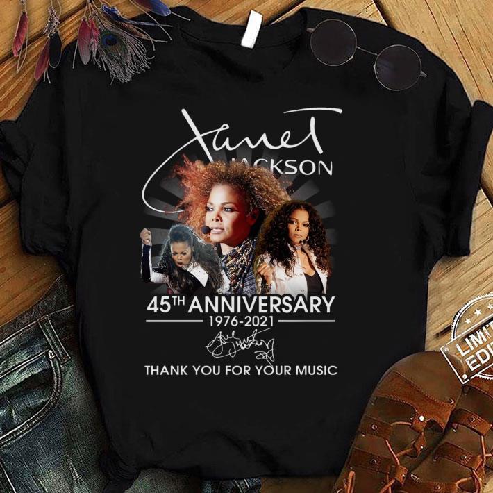 Funny 45th anniversary 1976-2021 Janet Jackson Signature Thank Memories shirt 45th anniversary 1976 2021 Janet Jackson Signature Thank Memories shirt 1 - Funny 45th anniversary 1976-2021 Janet Jackson Signature Thank Memories shirt