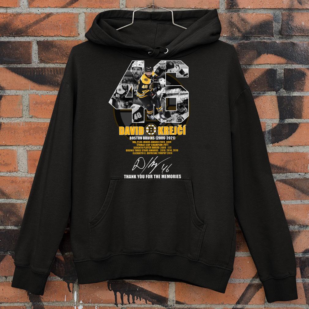 Awesome 46 David Krejci Boston Bruins 2006-2021 Signature NHL Thank You For The Memories Shirt 46 David Krejci Boston Bruins 2006 2021 Signature NHL Thank You For The Memories Shirt 4 - Awesome 46 David Krejci Boston Bruins 2006-2021 Signature NHL Thank You For The Memories Shirt