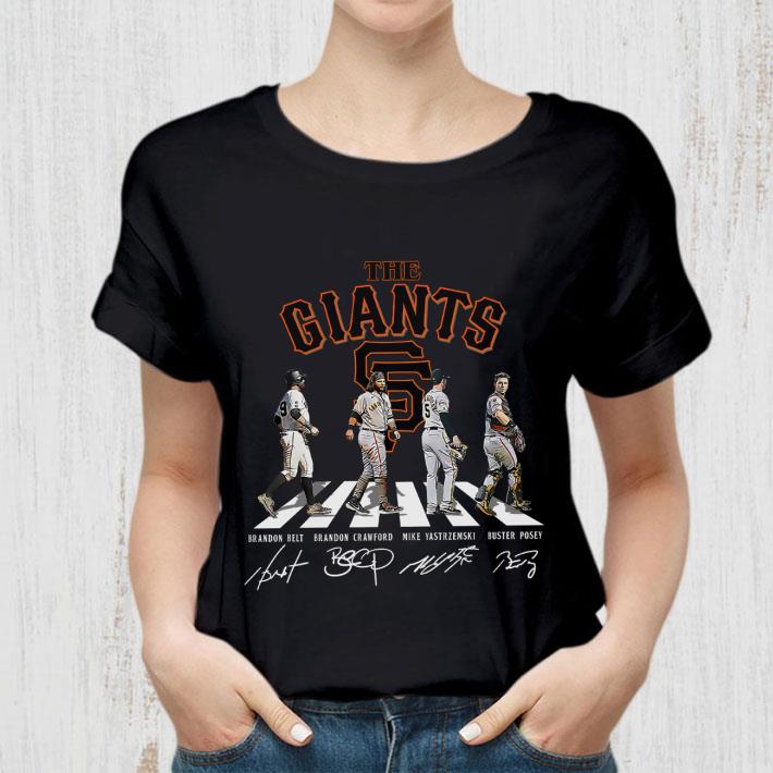 Abbey Road The Giants San Francisco Giants Signatures Shirt Abbey Road The Giants San Francisco Giants Signatures Shirt 2 - Abbey Road The Giants San Francisco Giants Signatures Shirt