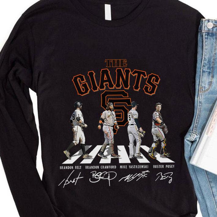 Abbey Road The Giants San Francisco Giants Signatures Shirt Abbey Road The Giants San Francisco Giants Signatures Shirt 4 - Abbey Road The Giants San Francisco Giants Signatures Shirt