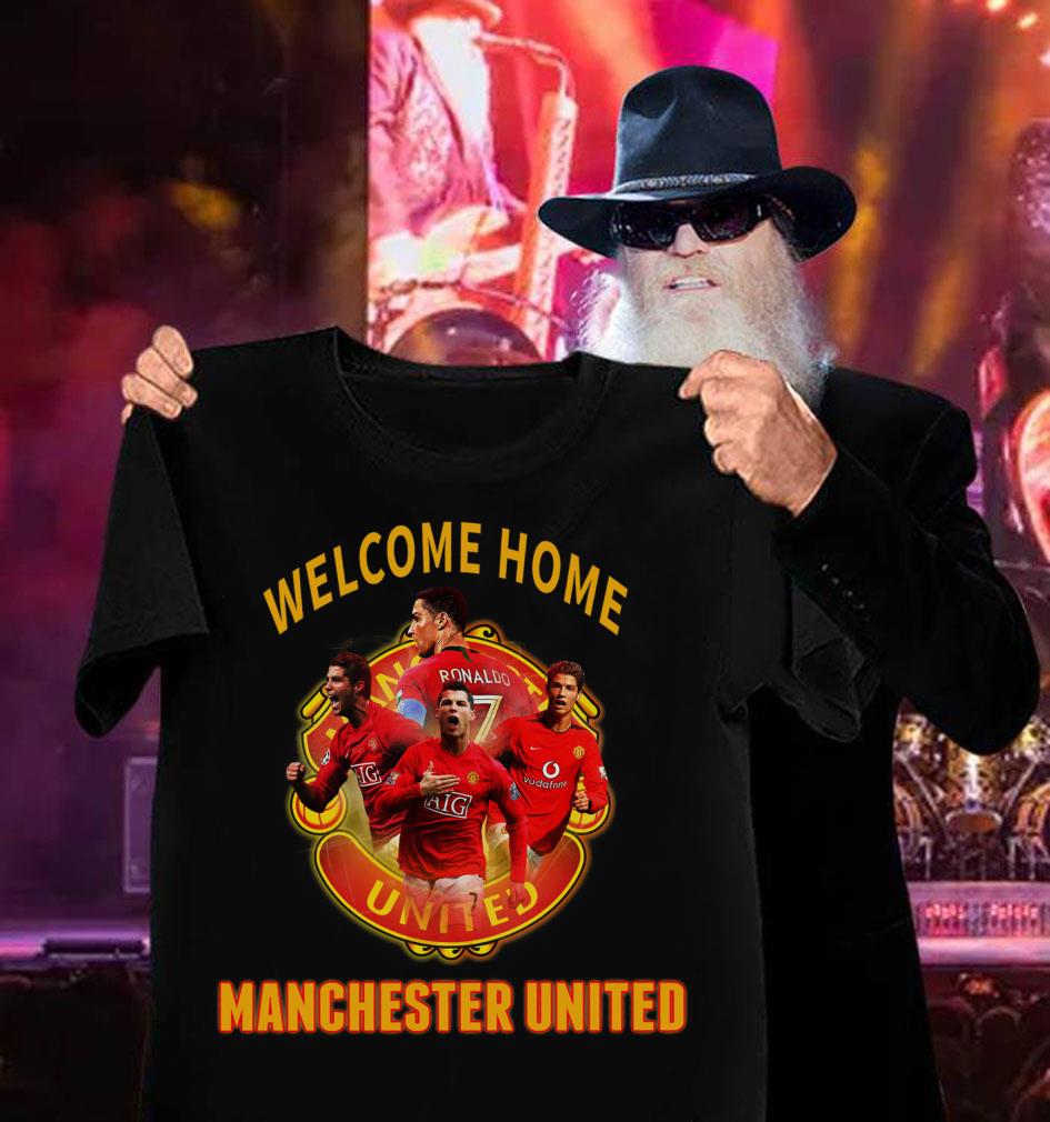 Hot CR7 Cristiano Ronaldo Welcome Home Manchester United FC Signature Shirt CR7 Cristiano Ronaldo Welcome Home Manchester United FC Signature Shirt 3 - Hot CR7 Cristiano Ronaldo Welcome Home Manchester United FC Signature Shirt