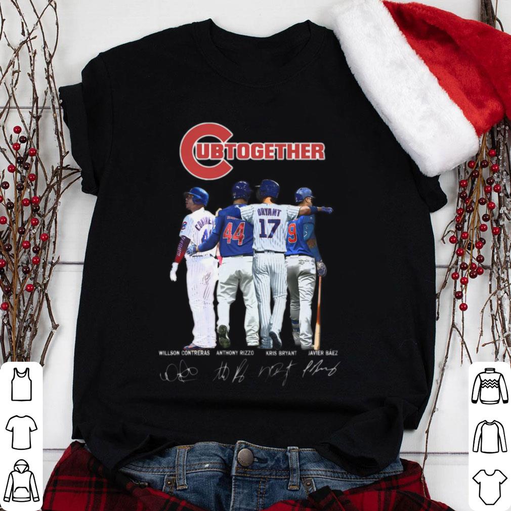 Awesome Cub Together Best Players Chicago Cubs MLB Signatures Shirt