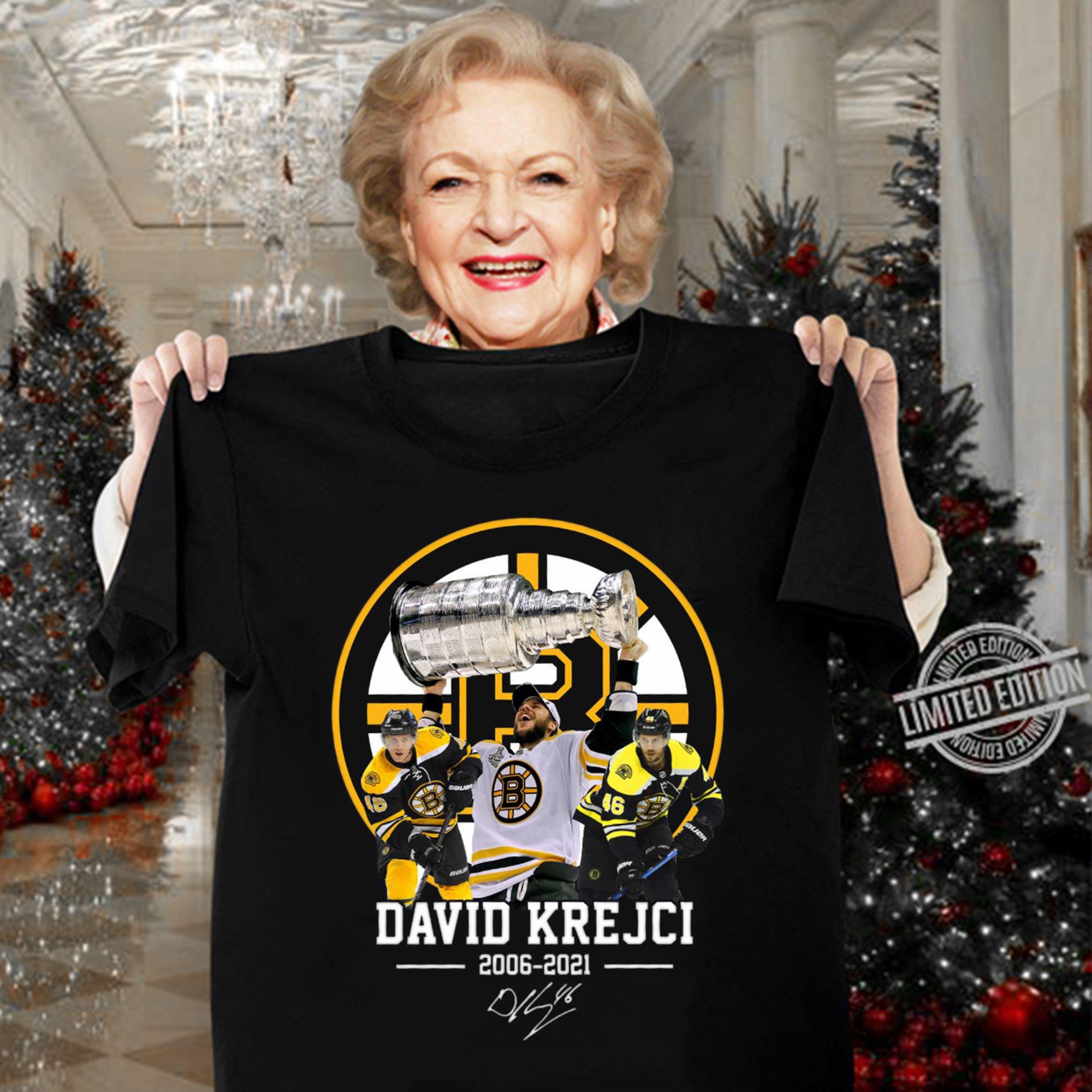 Funny David Krejci Boston Bruins 2006-2021 Signature Shirt David Krejci Boston Bruins 2006 2021 Signature Shirt 3 - Funny David Krejci Boston Bruins 2006-2021 Signature Shirt