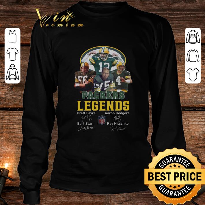 Original Green Bay Packers Legends NFL Signatures Shirt Green Bay Packers Legends NFL Signatures Shirt 3 - Original Green Bay Packers Legends NFL Signatures Shirt