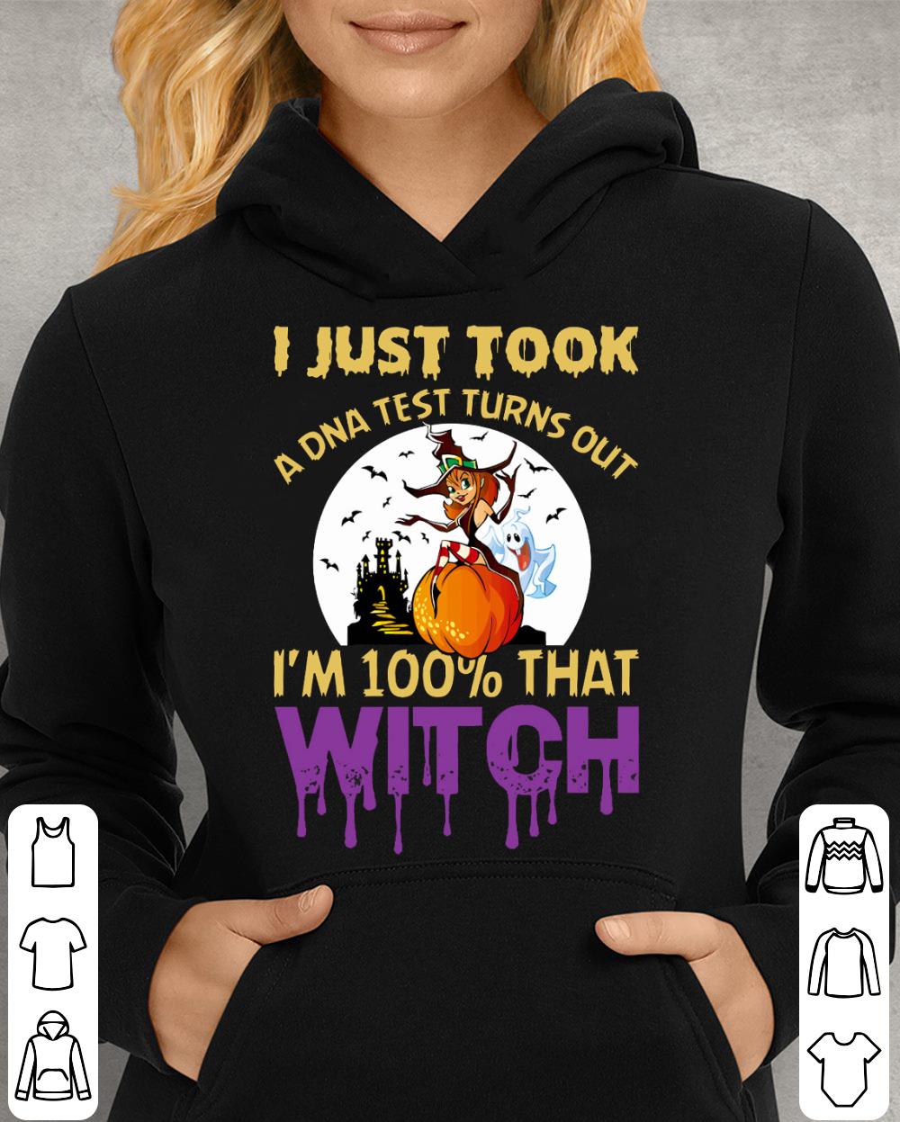 Funny Halloween i just took a DNA test turns out i'm 100% that witch shirt Halloween i just took a DNA test turns out i m 100 that witch shirt 4 - Funny Halloween i just took a DNA test turns out i'm 100% that witch shirt