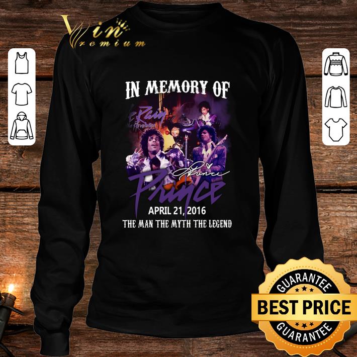 Premium In memory of Prince and The Revolution Purple Rain April 21 2016 Signature The Man The Myth The Legend Shirt In memory of Prince and The Revolution Purple Rain April 21 2016 Signature The Man The Myth The Legend Shirt 3 - Premium In memory of Prince and The Revolution Purple Rain April 21 2016 Signature The Man The Myth The Legend Shirt