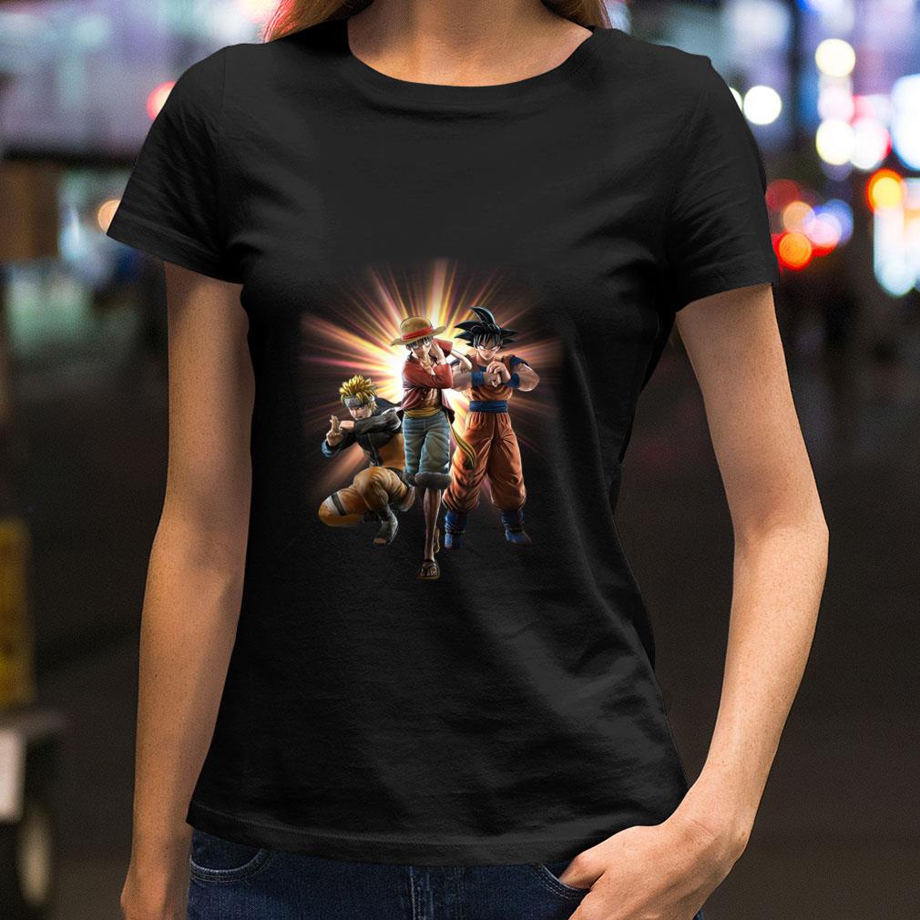 Official JUMP FORCE Anime Characters Naruto Luffy Son Goku Shirt JUMP FORCE Anime Characters Naruto Luffy Son Goku Shirt 2 - Official JUMP FORCE Anime Characters Naruto Luffy Son Goku Shirt