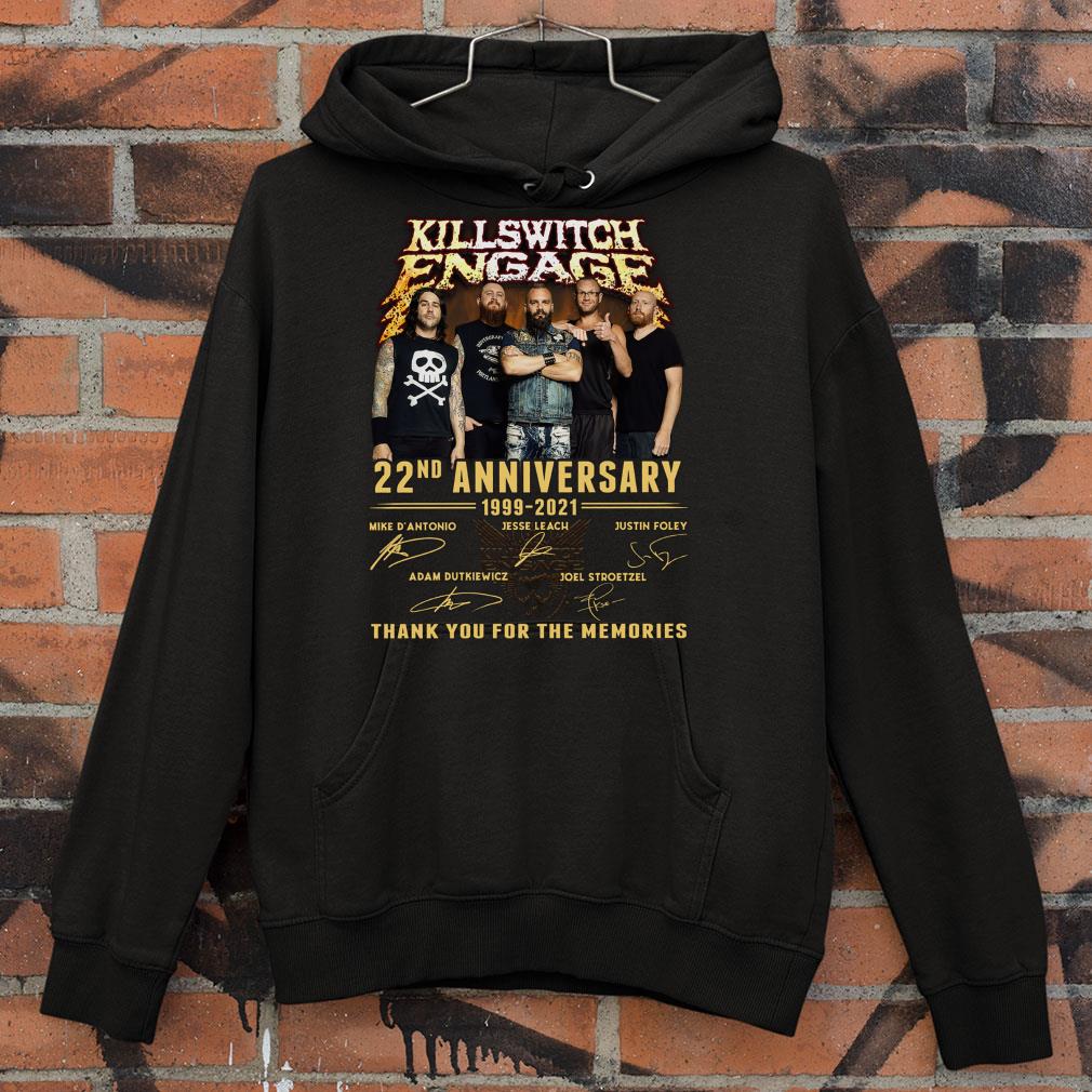 Official Killswitch Engage 22nd anniversary 1999-2021 signatures shirt Killswitch Engage 22nd anniversary 1999 2021 signatures shirt 4 - Official Killswitch Engage 22nd anniversary 1999-2021 signatures shirt