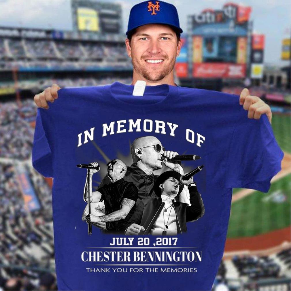 Premium Linkin Park Chester Bennington In Memory Of July 20 2017 Thank Memories Shirt Linkin Park Chester Bennington In Memory Of July 20 2017 Thank Memories Shirt 3 - Premium Linkin Park Chester Bennington In Memory Of July 20 2017 Thank Memories Shirt
