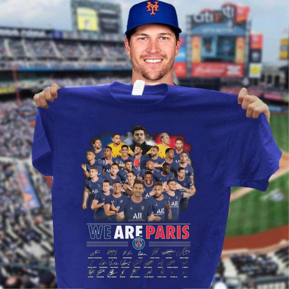 Funny Lionel Messi Paris Saint-Germain We Are Paris Signatures Shirt Lionel Messi Paris Saint Germain We Are Paris Signatures Shirt 3 - Funny Lionel Messi Paris Saint-Germain We Are Paris Signatures Shirt