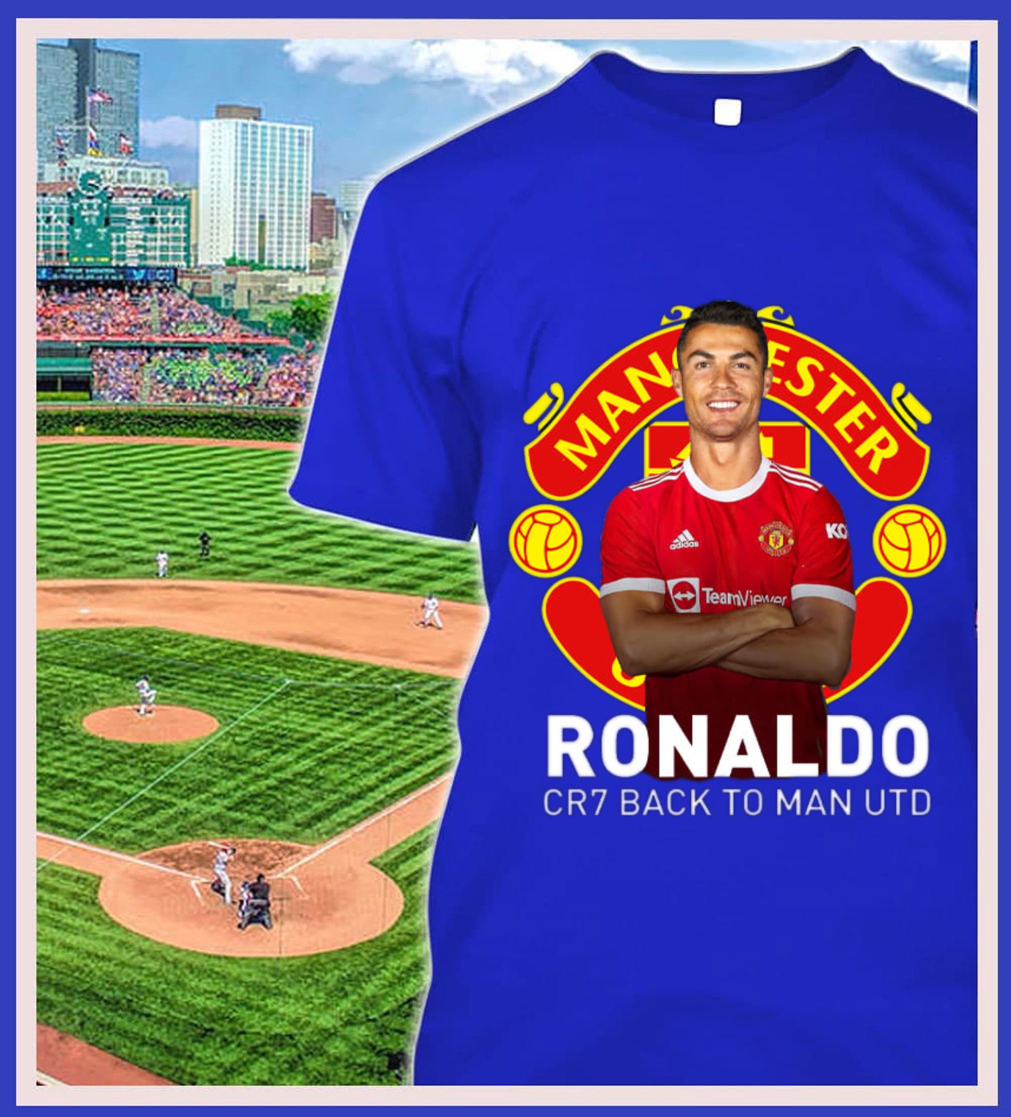 Official Manchester United Cristiano Ronaldo CR7 Back To Man UTD Shirt Manchester United Cristiano Ronaldo CR7 Back To Man UTD Shirt 2 - Official Manchester United Cristiano Ronaldo CR7 Back To Man UTD Shirt