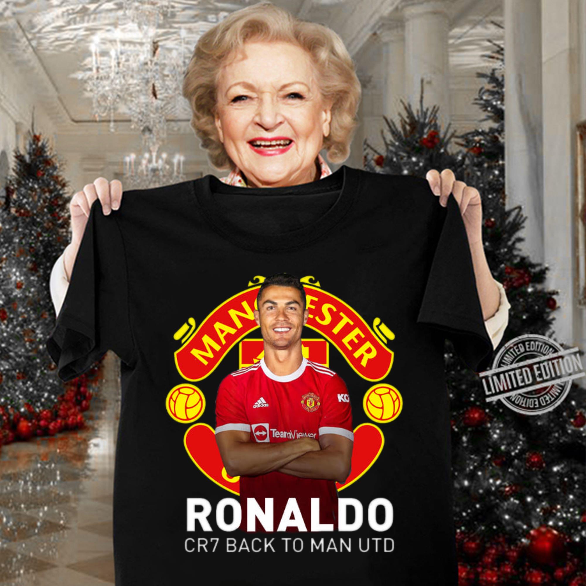 Official Manchester United Cristiano Ronaldo CR7 Back To Man UTD Shirt Manchester United Cristiano Ronaldo CR7 Back To Man UTD Shirt 3 - Official Manchester United Cristiano Ronaldo CR7 Back To Man UTD Shirt