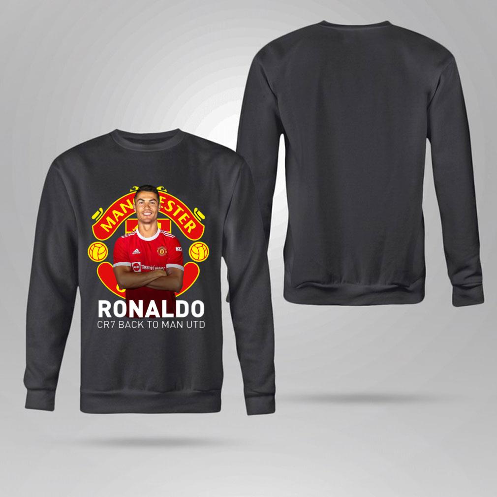 Official Manchester United Cristiano Ronaldo CR7 Back To Man UTD Shirt Manchester United Cristiano Ronaldo CR7 Back To Man UTD Shirt 4 - Official Manchester United Cristiano Ronaldo CR7 Back To Man UTD Shirt