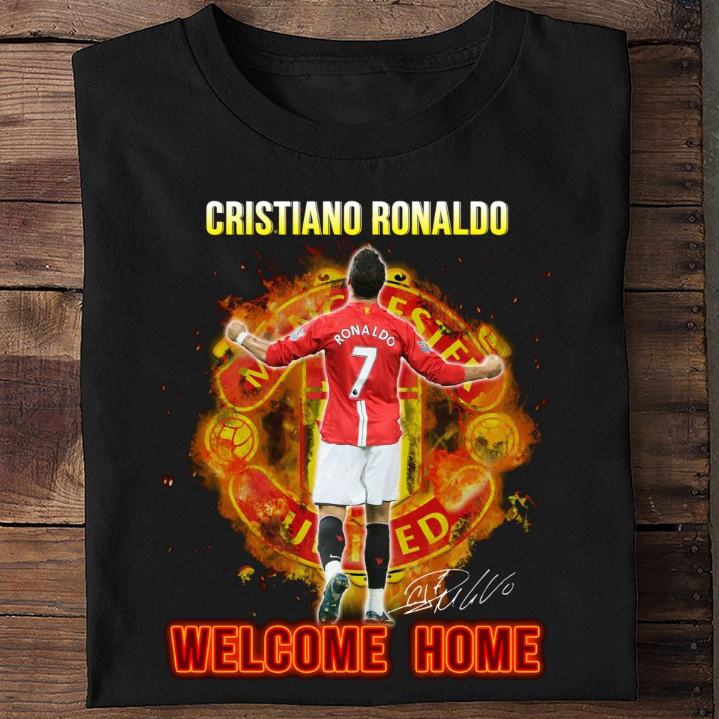 Best Manchester United Cristiano Ronaldo CR7 Welcome Home Signature Shirt Manchester United Cristiano Ronaldo CR7 Welcome Home Signature Shirt 2 - Best Manchester United Cristiano Ronaldo CR7 Welcome Home Signature Shirt