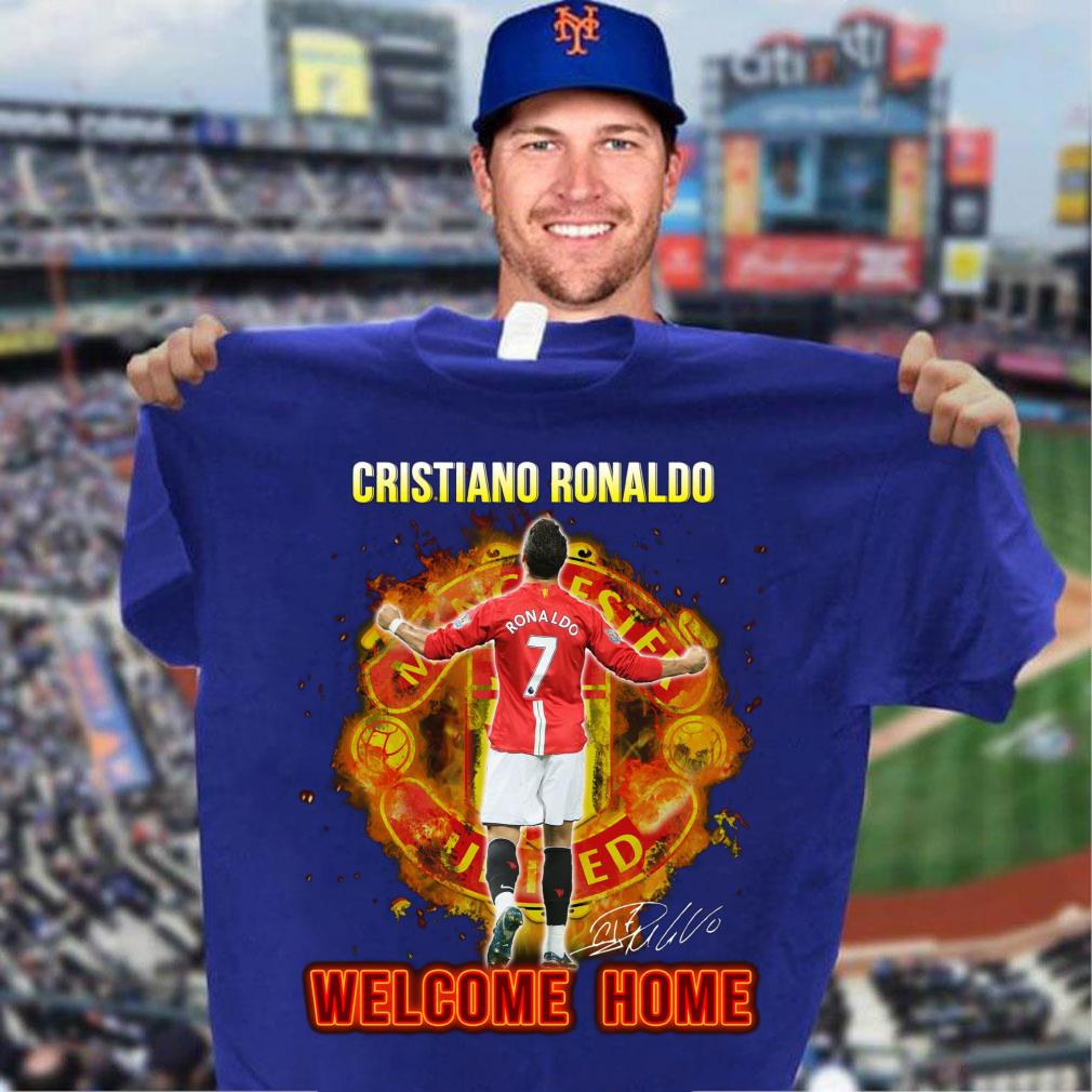 Best Manchester United Cristiano Ronaldo CR7 Welcome Home Signature Shirt Manchester United Cristiano Ronaldo CR7 Welcome Home Signature Shirt 3 - Best Manchester United Cristiano Ronaldo CR7 Welcome Home Signature Shirt