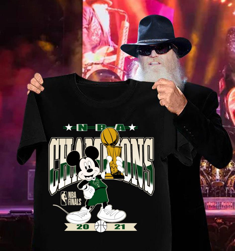 Mickey Mouse Milwaukee Bucks NBA Finals Champions Shirt Mickey Mouse Milwaukee Bucks NBA Finals Champions Shirt 3 - Mickey Mouse Milwaukee Bucks NBA Finals Champions Shirt