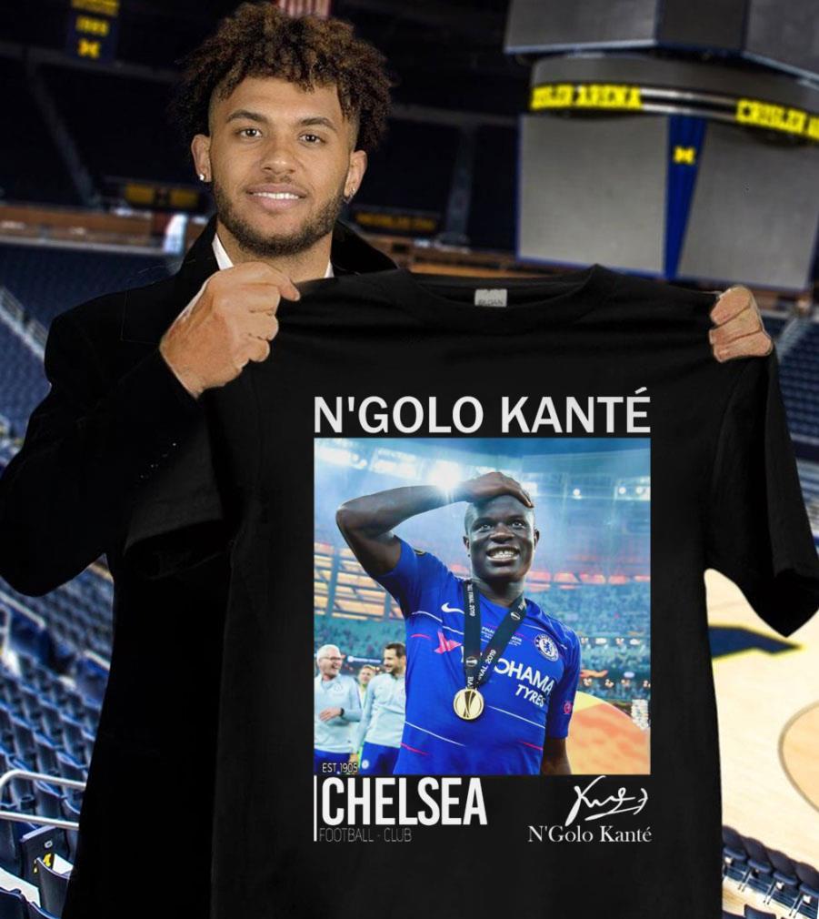 Official N' Golo Kante Chelsea Football Club Signature Shirt N Golo Kante Chelsea Football Club Signature Shirt 1 - Official N' Golo Kante Chelsea Football Club Signature Shirt