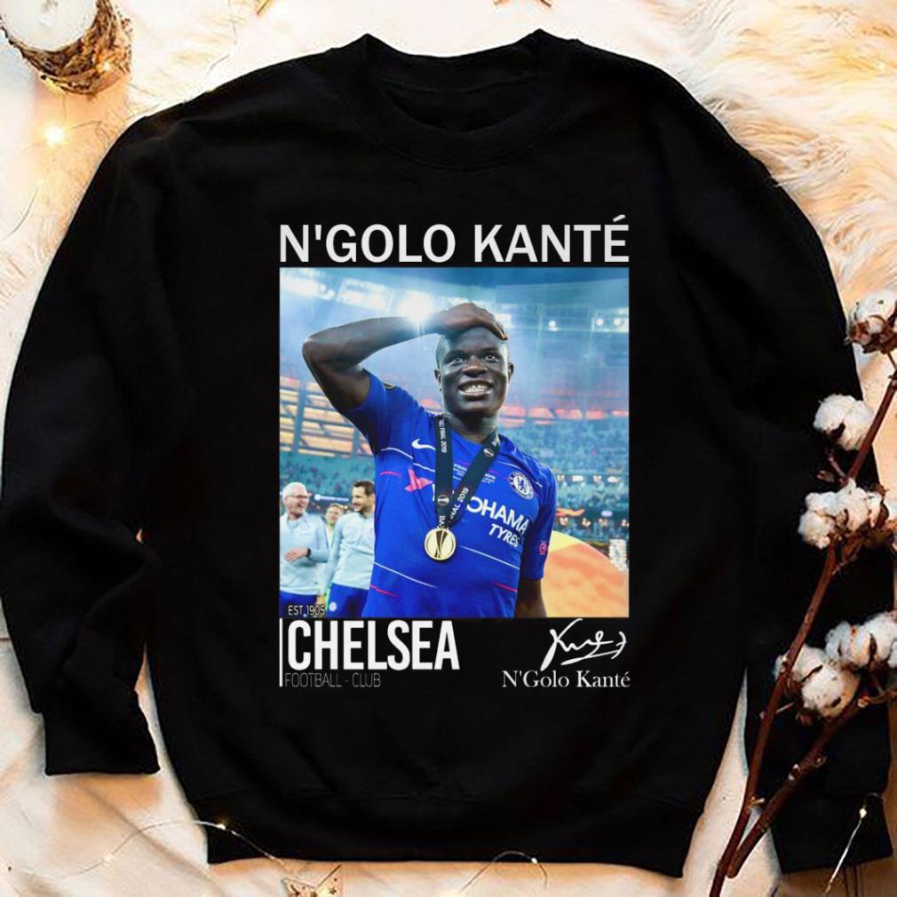 Official N' Golo Kante Chelsea Football Club Signature Shirt N Golo Kante Chelsea Football Club Signature Shirt 4 - Official N' Golo Kante Chelsea Football Club Signature Shirt