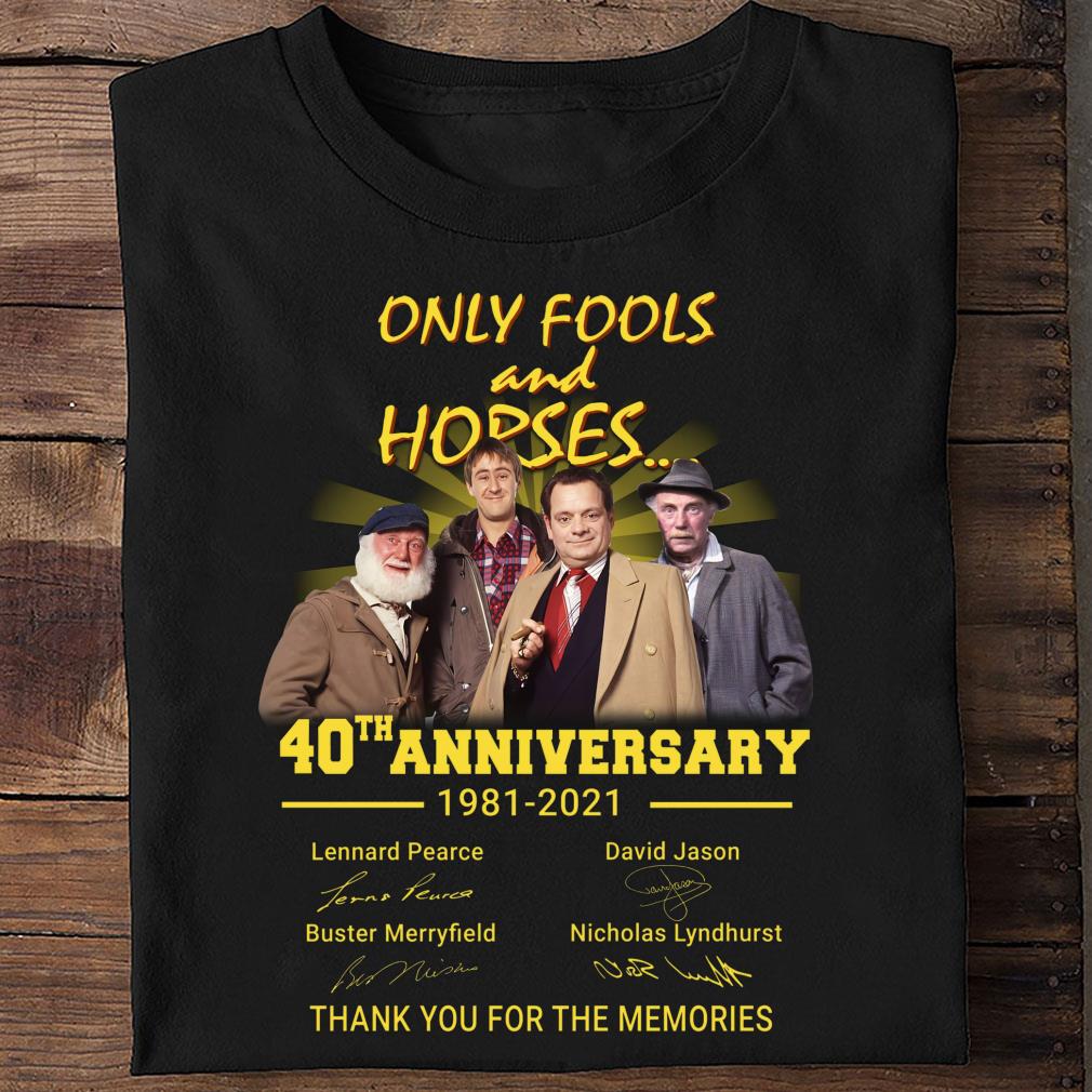Best Only Fools and Horses 40th Anniversary 1981-2021 Signatures shirt Only Fools and Horses 40th Anniversary 1981 2021 Signatures shirt 2 - Best Only Fools and Horses 40th Anniversary 1981-2021 Signatures shirt