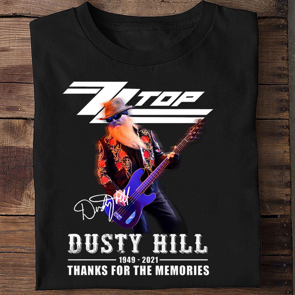 Hot RIP Dusty Hill 1949-2021 Signature Thank You For The Memories ZZ Top Band Shirt RIP Dusty Hill 1949 2021 Signature Thank You For The Memories ZZ Top Band Shirt 2 - Hot RIP Dusty Hill 1949-2021 Signature Thank You For The Memories ZZ Top Band Shirt