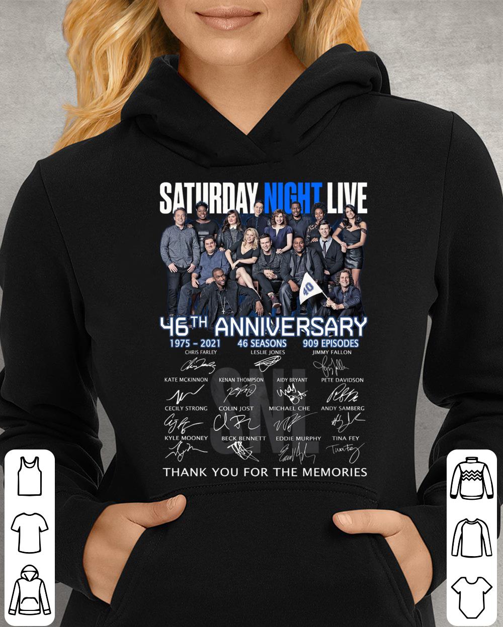 Funny Saturday Night Live 46th Anniversary 1975-2021 46 Seasons 909 Episodes Signatures Thank You For The Memories Shirt Saturday Night Live 46th Anniversary 1975 2021 46 Seasons 909 Episodes Signatures Thank You For The Memories Shirt 4 - Funny Saturday Night Live 46th Anniversary 1975-2021 46 Seasons 909 Episodes Signatures Thank You For The Memories Shirt
