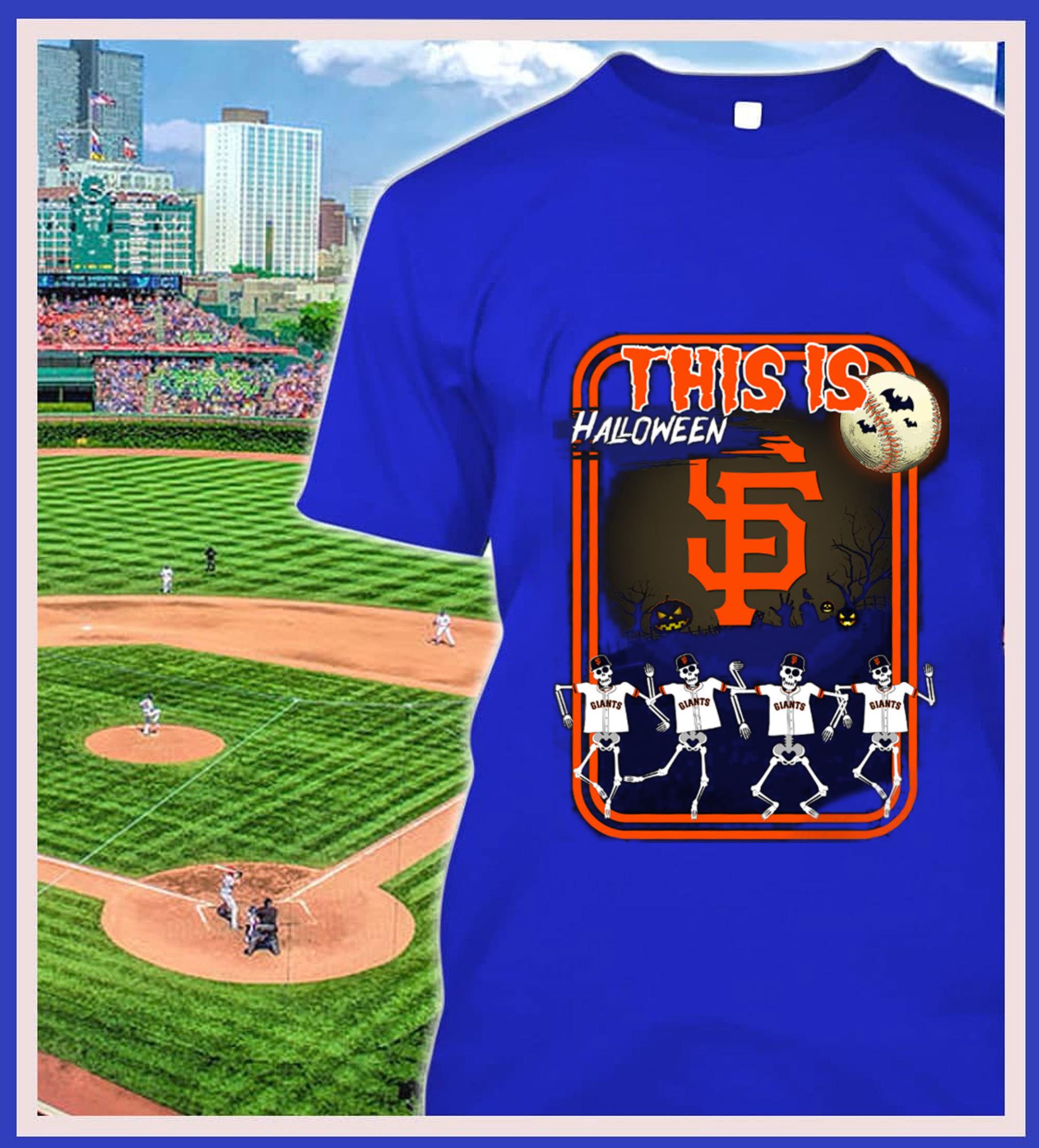 Original Skeletons This Is Halloween San Francisco Giants Skulls Shirt Skeletons This Is Halloween San Francisco Giants Skulls Shirt 2 - Original Skeletons This Is Halloween San Francisco Giants Skulls Shirt