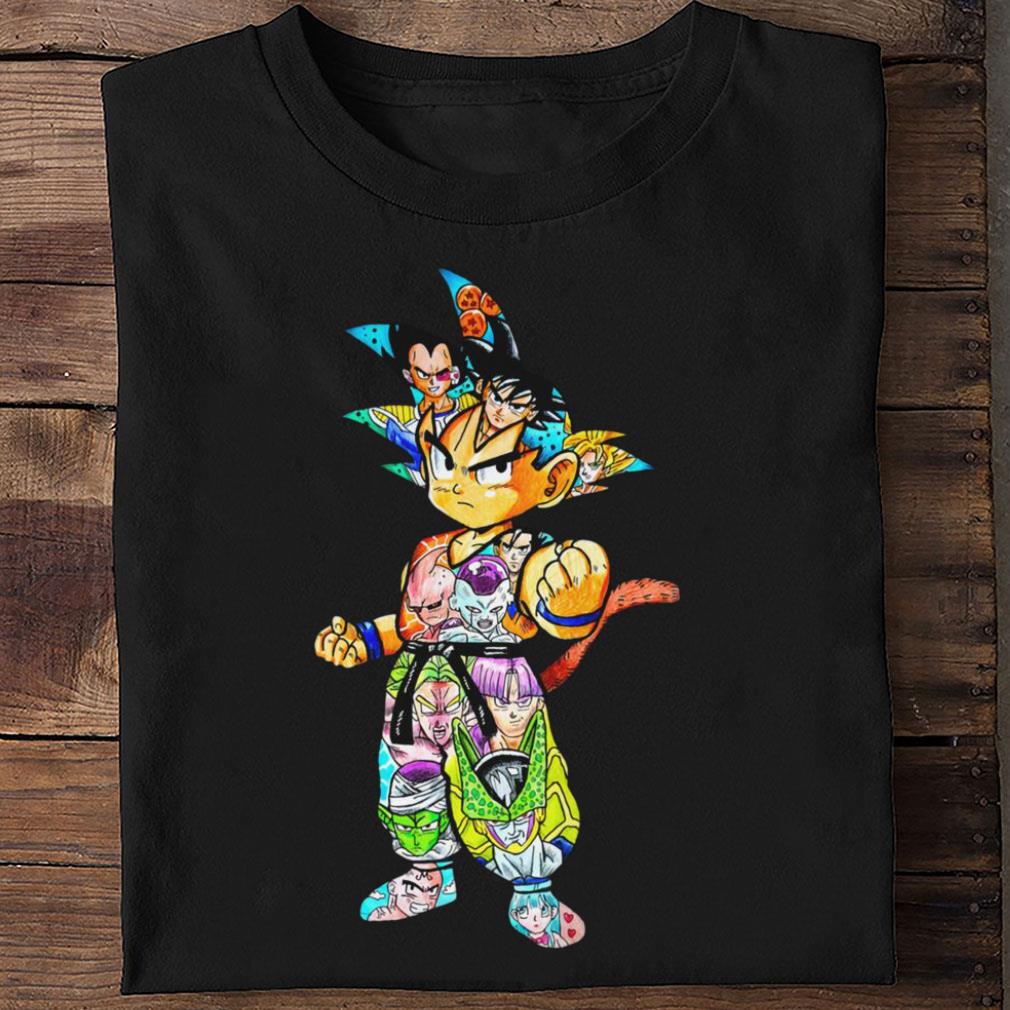 Hot Son Goku Art Dragon Ball Z Shirt Son Goku Art Dragon Ball Z Shirt 2 - Hot Son Goku Art Dragon Ball Z Shirt