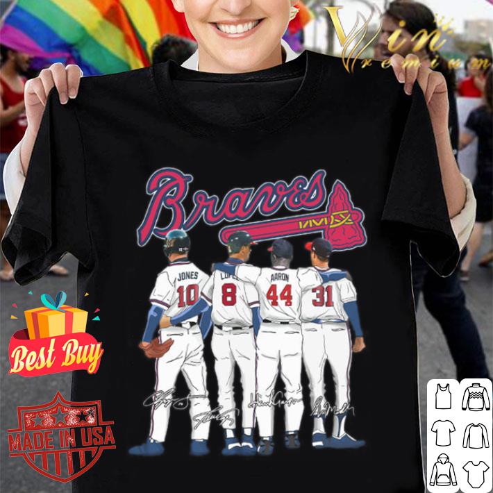 Original Team MLB Atlanta Braves Signatures Shirt