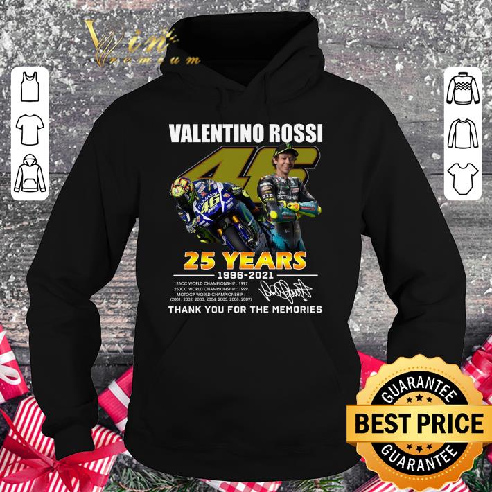 Hot V46 Valentino Rossi 25 years 1996-2021 World Championship signature thank memories shirt V46 Valentino Rossi 25 years 1996 2021 World Championship signature thank memories shirt 4 - Hot V46 Valentino Rossi 25 years 1996-2021 World Championship signature thank memories shirt