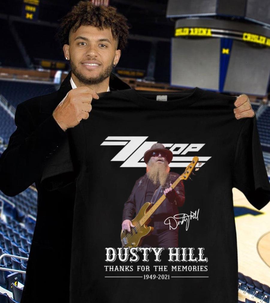 ZZ Top Band Rock Dusty Hill Signature Thank Memories Shirt ZZ Top Band Rock Dusty Hill Signature Thank Memories Shirt 1 - ZZ Top Band Rock Dusty Hill Signature Thank Memories Shirt