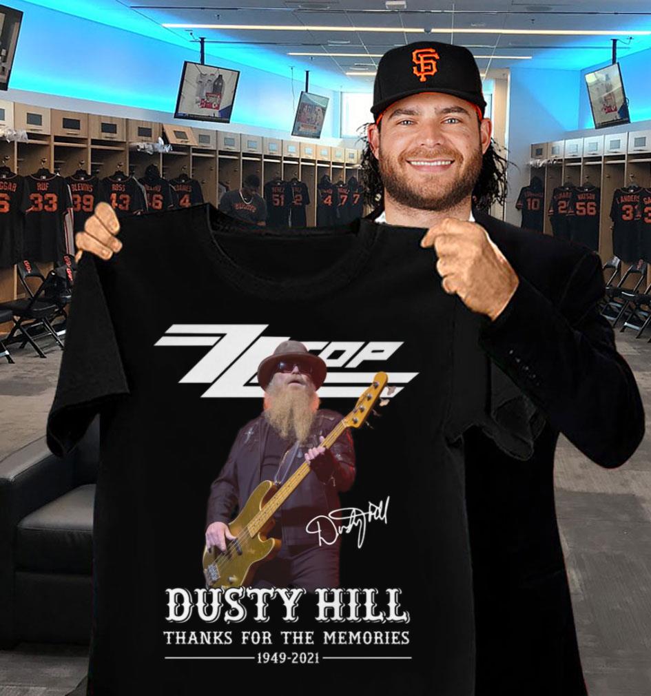 ZZ Top Band Rock Dusty Hill Signature Thank Memories Shirt ZZ Top Band Rock Dusty Hill Signature Thank Memories Shirt 2 - ZZ Top Band Rock Dusty Hill Signature Thank Memories Shirt