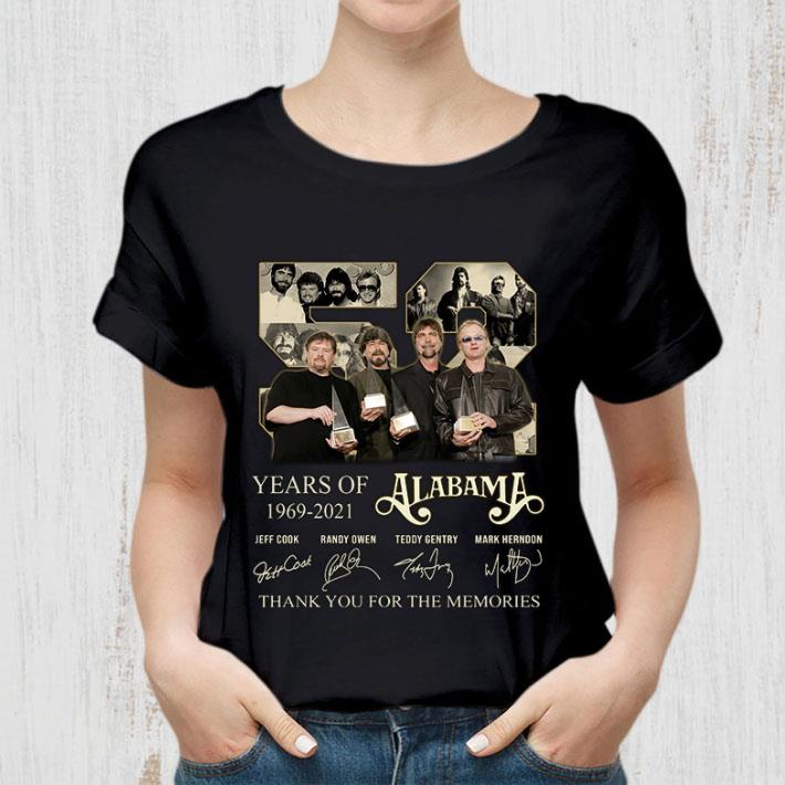 Awesome 52 years of 1969-2021 Alabama thank you for the memories signatures shirt, Jeff Cook, Randy Owen, Teddy Gentry, Mark Herndon 52 years of 1969 2021 Alabama thank you for the memories signatures shirt Jeff Cook Randy Owen Teddy Gentry Mark Herndon 2 - Awesome 52 years of 1969-2021 Alabama thank you for the memories signatures shirt, Jeff Cook, Randy Owen, Teddy Gentry, Mark Herndon