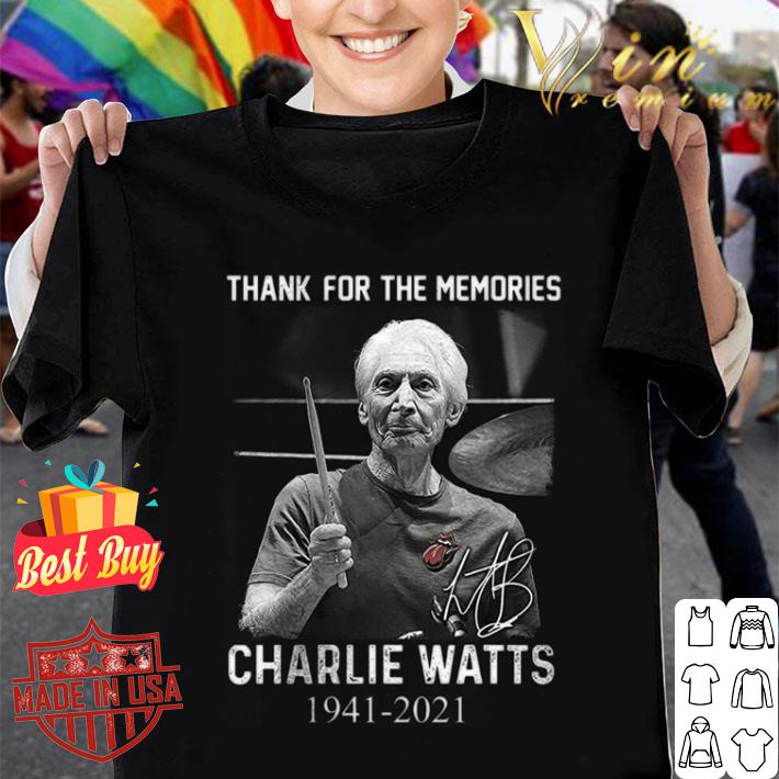 Best Best Seller Charlie Watts Rest In Peace The Rolling Stones Shirt