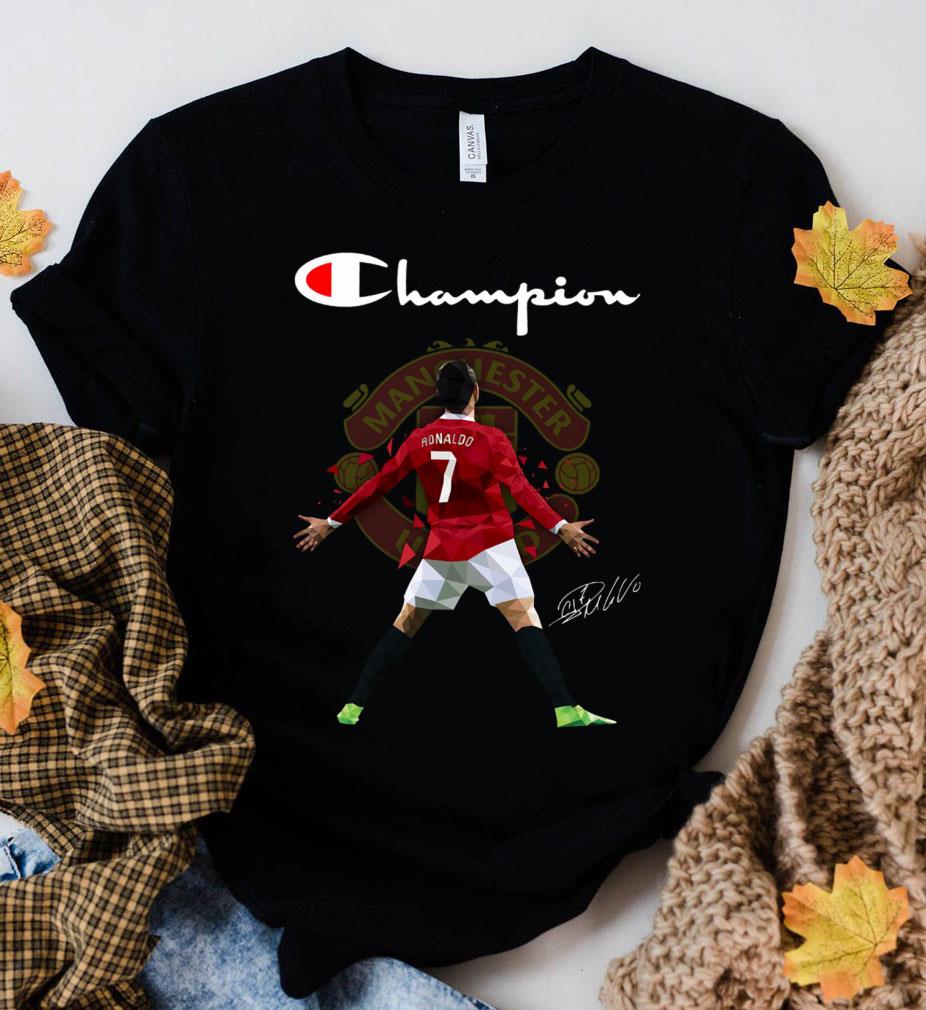 Original Champion Cristiano Ronaldo Manchester United Signature Shirt Champion Cristiano Ronaldo Manchester United Signature Shirt 2 - Original Champion Cristiano Ronaldo Manchester United Signature Shirt