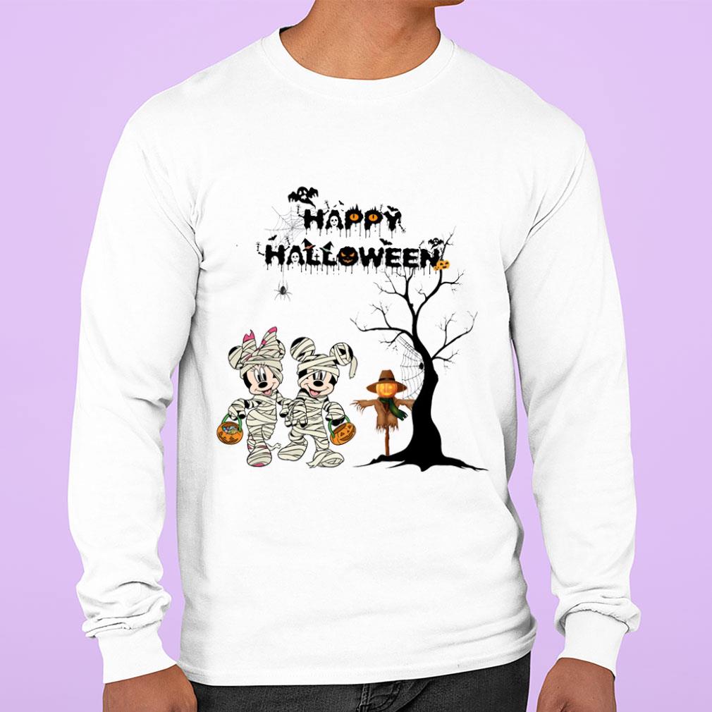 Official Disney Mickey And Minnie Mouse Happy Halloween Shirt Disney Mickey And Minnie Mouse Happy Halloween Shirt 2 - Official Disney Mickey And Minnie Mouse Happy Halloween Shirt