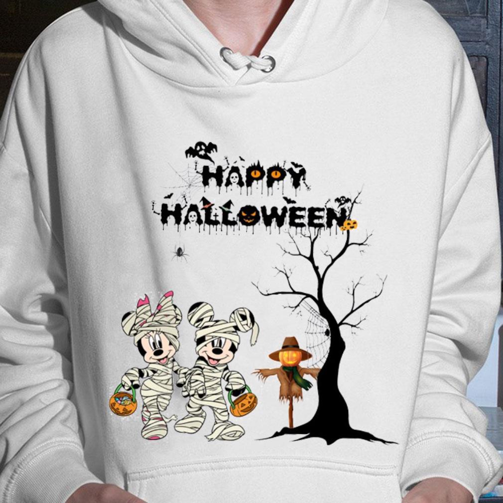 Official Disney Mickey And Minnie Mouse Happy Halloween Shirt Disney Mickey And Minnie Mouse Happy Halloween Shirt 3 - Official Disney Mickey And Minnie Mouse Happy Halloween Shirt