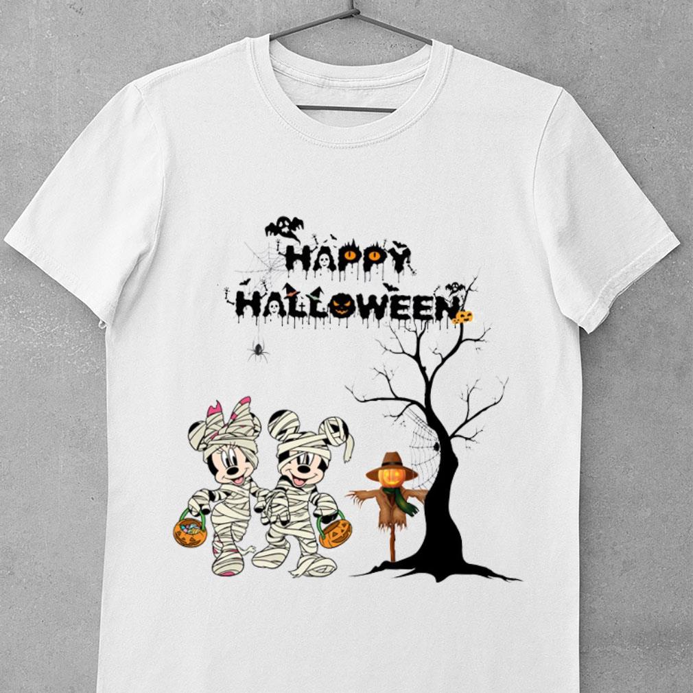 Official Disney Mickey And Minnie Mouse Happy Halloween Shirt Disney Mickey And Minnie Mouse Happy Halloween Shirt 4 - Official Disney Mickey And Minnie Mouse Happy Halloween Shirt
