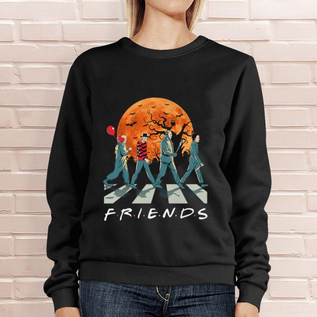 Hot Friends Horror Movies Characters Abbey Road Halloween shirt Friends Horror Movies Characters Abbey Road Halloween shirt 4 - Hot Friends Horror Movies Characters Abbey Road Halloween shirt