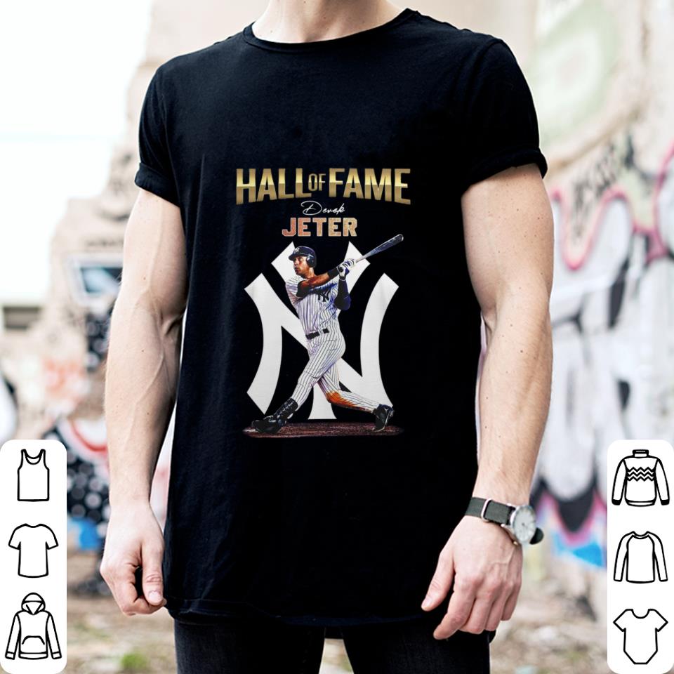 Official Hall Of Fame Derek Jeter New York Yankees Signature Shirt Hall Of Fame Derek Jeter New York Yankees Signature Shirt 2 - Official Hall Of Fame Derek Jeter New York Yankees Signature Shirt