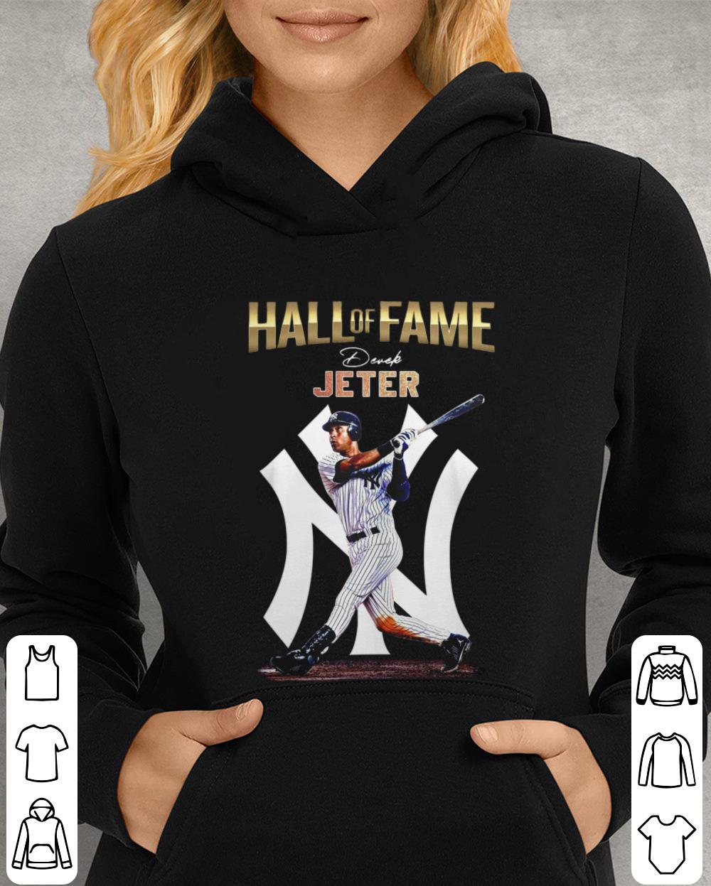 Official Hall Of Fame Derek Jeter New York Yankees Signature Shirt Hall Of Fame Derek Jeter New York Yankees Signature Shirt 4 - Official Hall Of Fame Derek Jeter New York Yankees Signature Shirt
