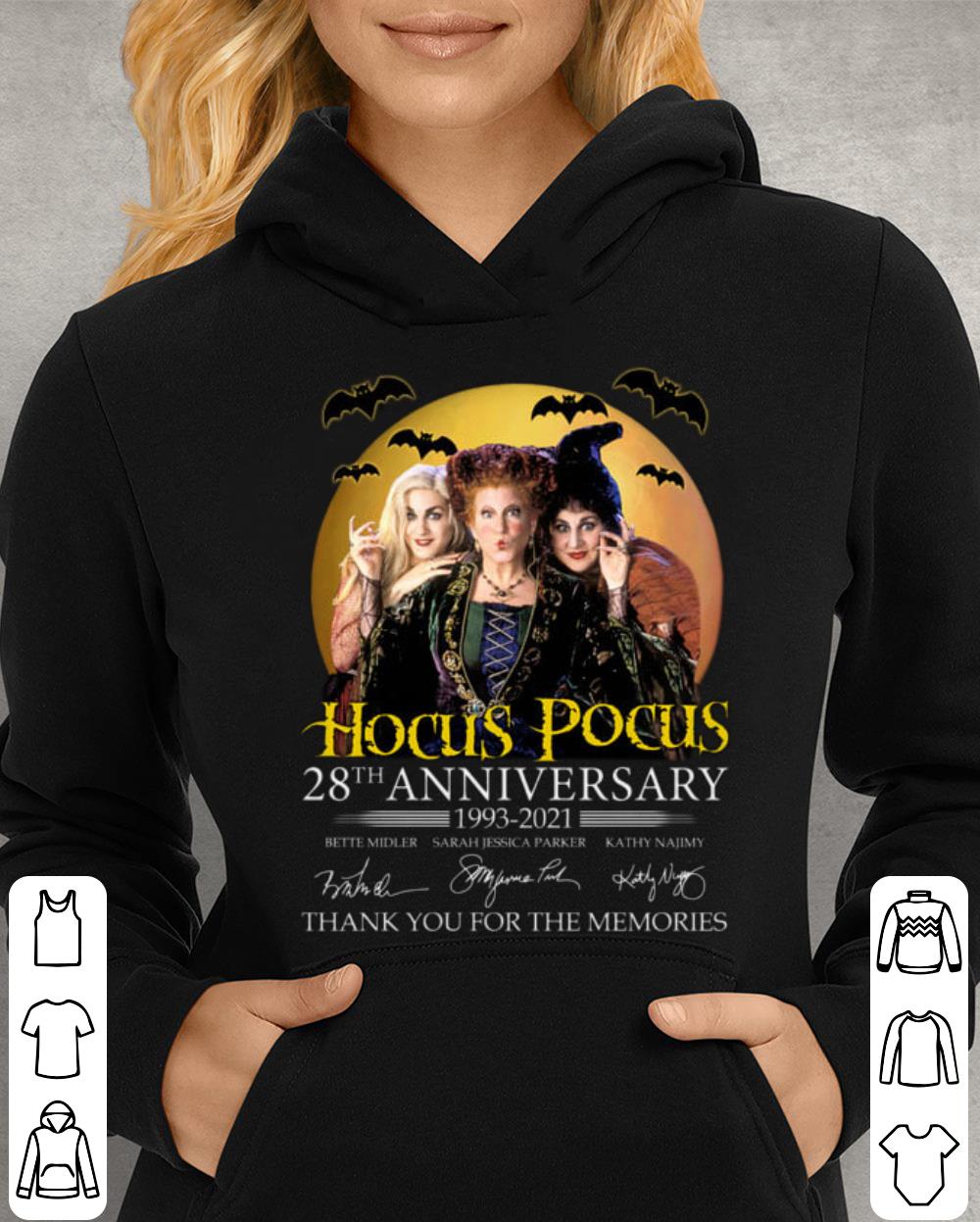 Awesome Hocus Pocus 28th Anniversary 1993-2021 Signed Thank You For The Memories Shirt, Bette Midler, Sarah Jessica Parker Kathy Najimy Hocus Pocus 28th Anniversary 1993 2021 Signed Thank You For The Memories Shirt Bette Midler Sarah Jessica Parker Kathy Najimy 4 - Awesome Hocus Pocus 28th Anniversary 1993-2021 Signed Thank You For The Memories Shirt, Bette Midler, Sarah Jessica Parker Kathy Najimy