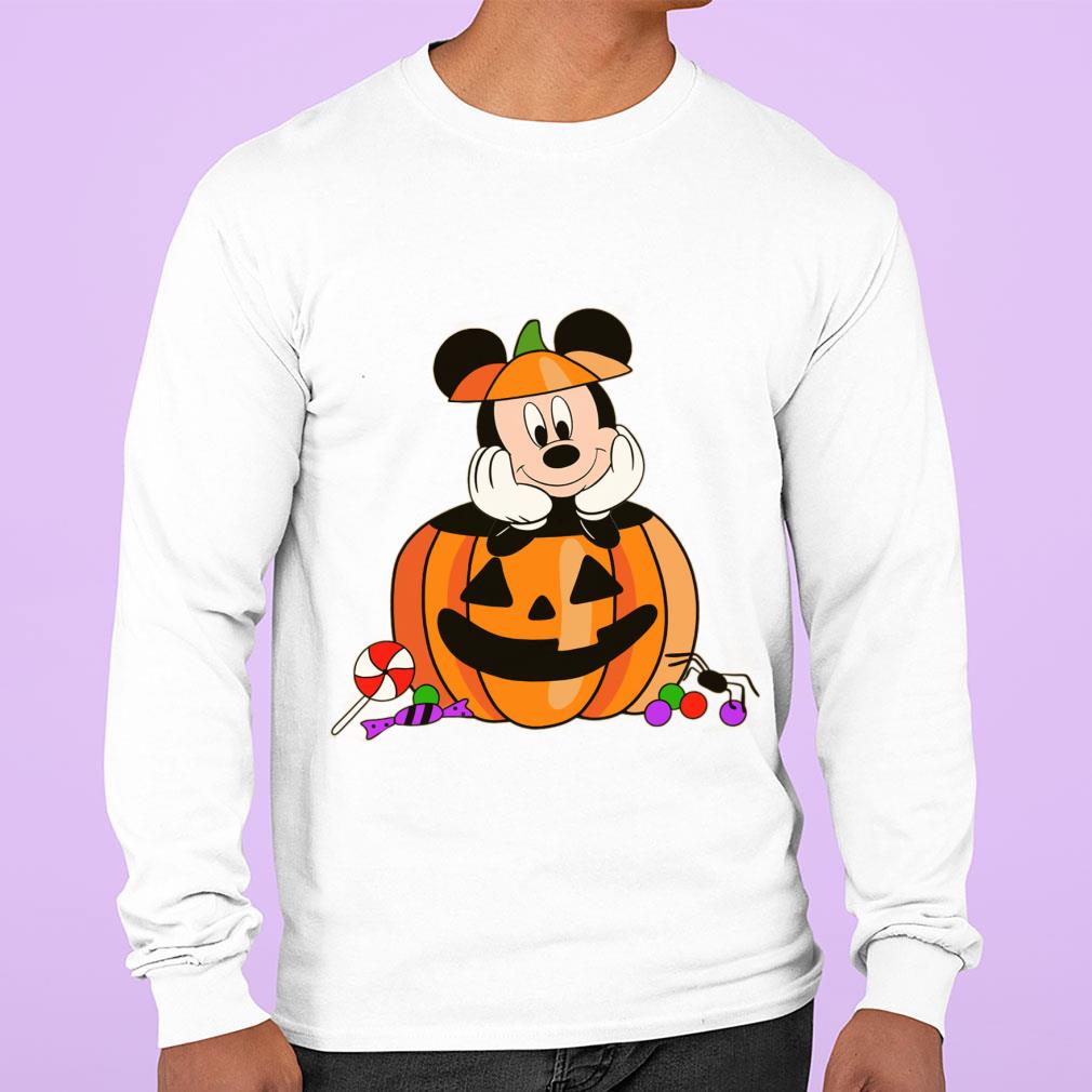 Funny Mickey Mouse Pumpkin Thanksgiving Halloween Shirt Mickey Mouse Pumpkin Thanksgiving Halloween Shirt 2 - Funny Mickey Mouse Pumpkin Thanksgiving Halloween Shirt