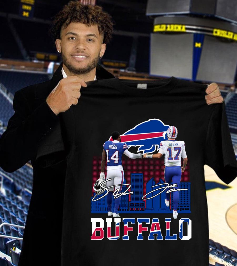 Best Stefon Diggs Josh Allen Buffalo Bills Signatures Shirt