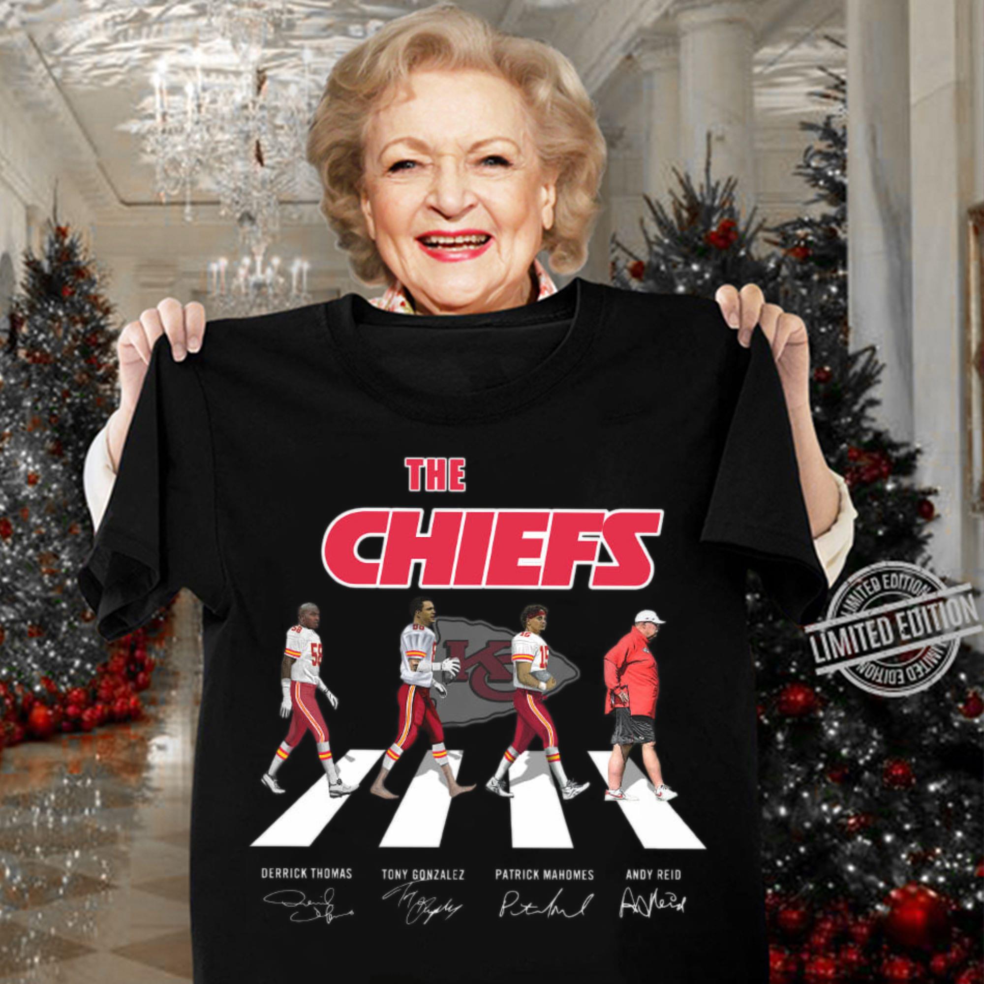 Original The Chiefs Abbey Road Kansas City Chiefs Signatures Shirt The Chiefs Abbey Road Kansas City Chiefs Signatures Shirt 3 - Original The Chiefs Abbey Road Kansas City Chiefs Signatures Shirt