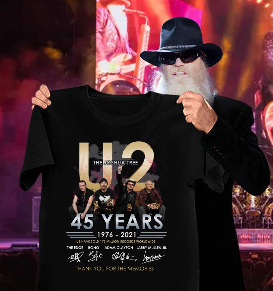 Original The Joshua Tree 45 years 1976-2021 U2 Have Sold 175 Million Records Worldwide Thank You For The Memories Signatures Shirt, The Edge, Bono, Adam Clayton, Larry Mullen Jr The Joshua Tree 45 years 1976 2021 U2 Have Sold 175 Million Records Worldwide Thank You For The Memories Signatures Shirt The Edge Bono Adam Clayton Larry Mullen Jr 3 - Original The Joshua Tree 45 years 1976-2021 U2 Have Sold 175 Million Records Worldwide Thank You For The Memories Signatures Shirt, The Edge, Bono, Adam Clayton, Larry Mullen Jr