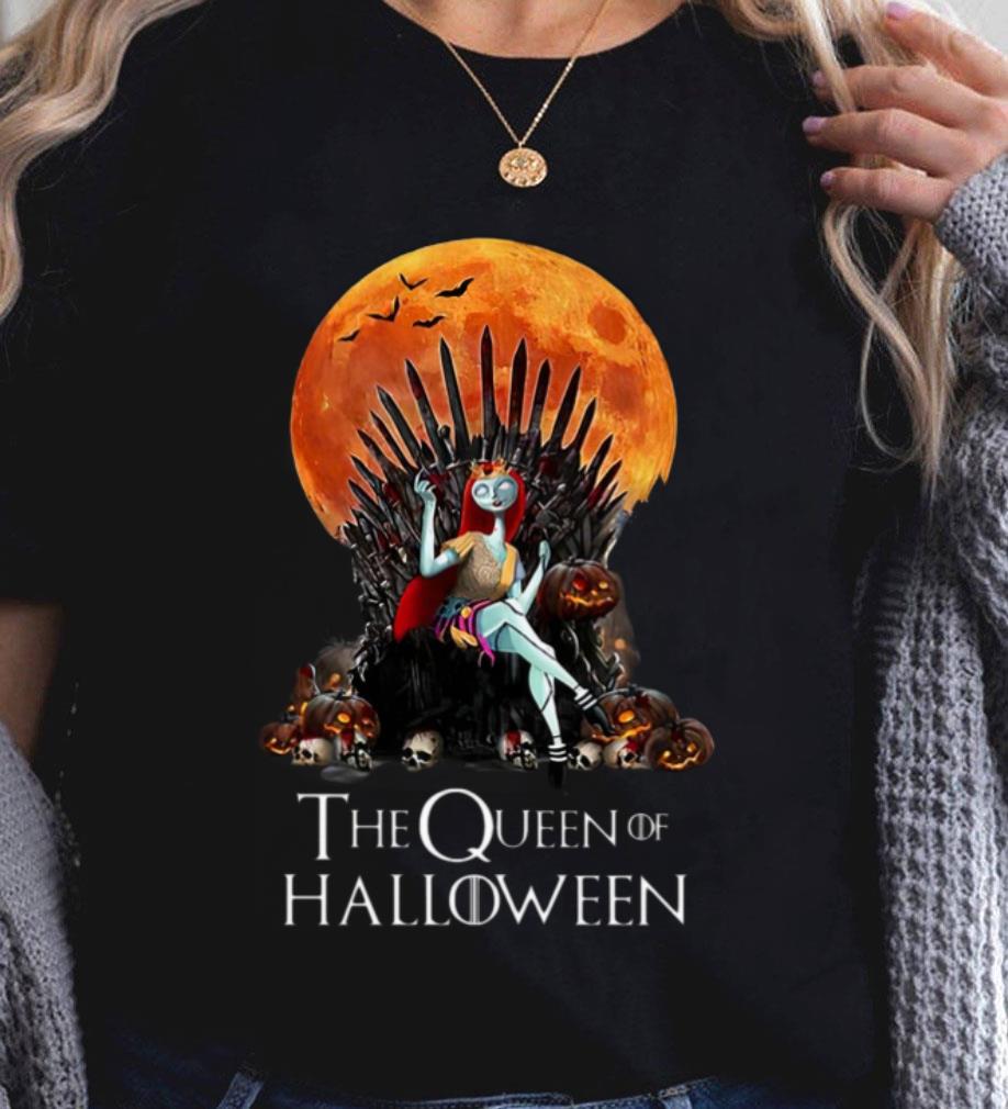 Hot The Nightmare Before Christmas Sally The Queen Of Halloween Game Of Thrones Shirt The Nightmare Before Christmas Sally The Queen Of Halloween Game Of Thrones Shirt 2 - Hot The Nightmare Before Christmas Sally The Queen Of Halloween Game Of Thrones Shirt