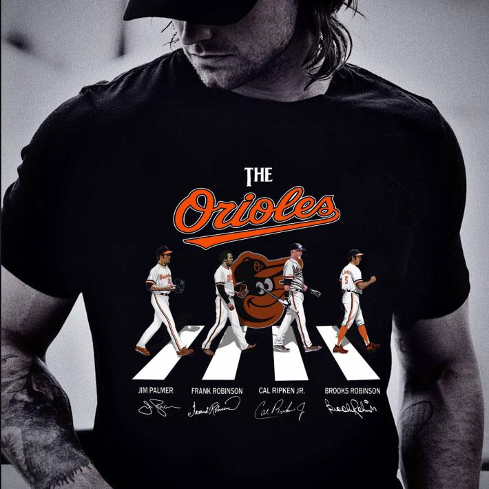 Funny The Orioles Abbey Road Baltimore Orioles Signatures Shirt The Orioles Abbey Road Baltimore Orioles Signatures Shirt 2 - Funny The Orioles Abbey Road Baltimore Orioles Signatures Shirt