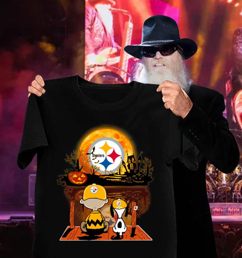 Funny The Peanuts Charlie Brown Snoopy Pittsburgh Steelers Halloween Shirt The Peanuts Charlie Brown Snoopy Pittsburgh Steelers Halloween Shirt 3 - Funny The Peanuts Charlie Brown Snoopy Pittsburgh Steelers Halloween Shirt