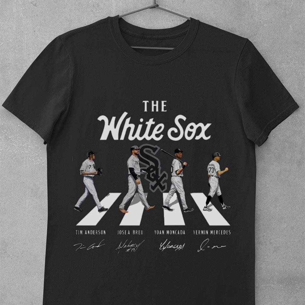 Official The White Sox Abbey Road Chicago White Sox Signatures Shirt, Tim Anderson, Jose Breu, Yoan Moncada, Yermin Mercedes The White Sox Abbey Road Chicago White Sox Signatures Shirt Tim Anderson Jose Breu Yoan Moncada Yermin Mercedes 1 - Official The White Sox Abbey Road Chicago White Sox Signatures Shirt, Tim Anderson, Jose Breu, Yoan Moncada, Yermin Mercedes