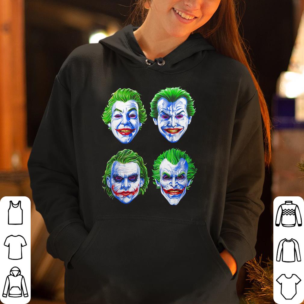 Joker Faces of Insanity shirt 4 - Joker Faces of Insanity shirt